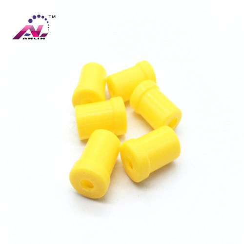 Yellow Custom Silicone Rubber Grommet